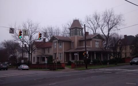 The edge of Historic Oakwood in Raleigh, North Carolina.